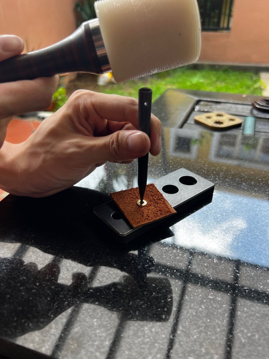 Snap remover jig-JunLinLeather